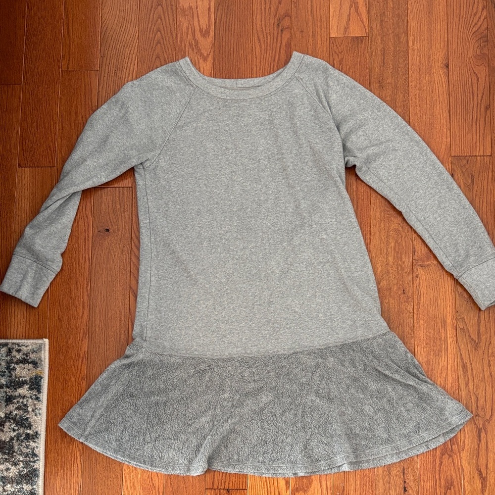 CAbi Gray Long Sleeve Dress